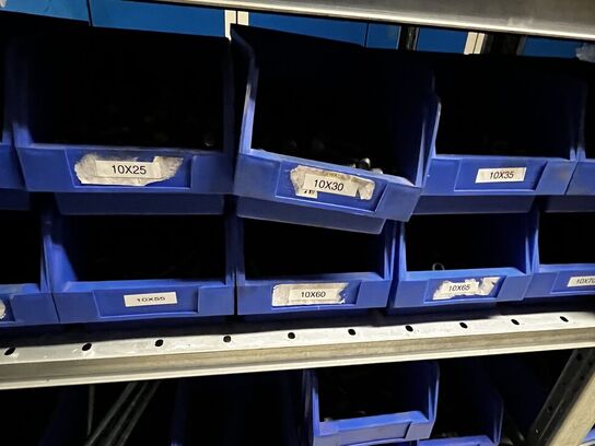 Indhold på 1 fag lagerreol