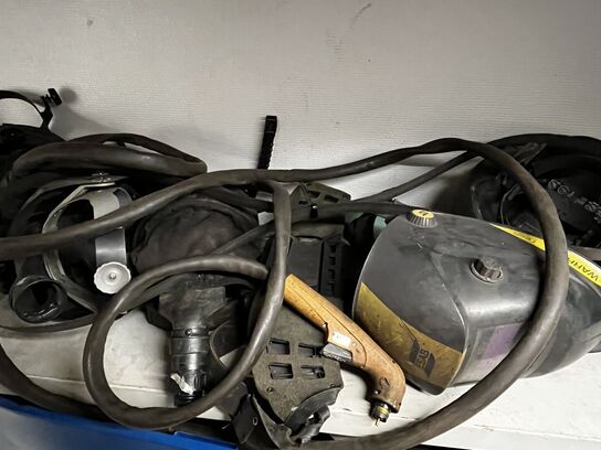 Div. Svejsemasker samt friskluftmasker