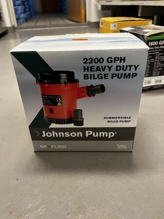 Pumpe JOHNSON PUMP 2200 GPH