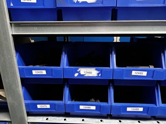 Indhold på 1 fag lagerreol