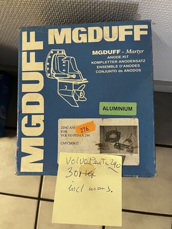 6 pakker varelager MGDUFF