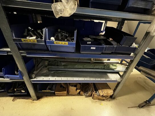 Indhold på 1 fag lagerreol