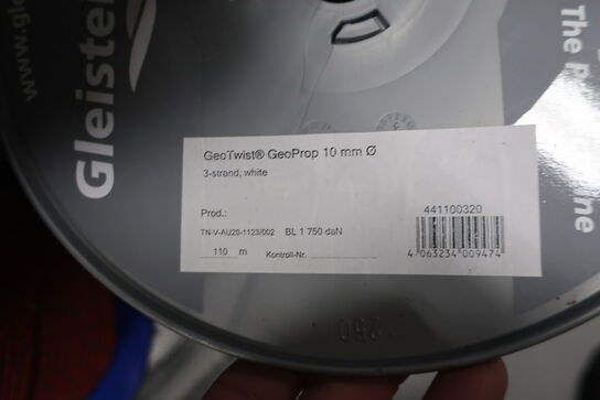 Rulle med tov GEOTWIST GeoProp 10 mm Ø