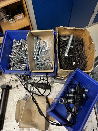 Div. Varelager og værktøj