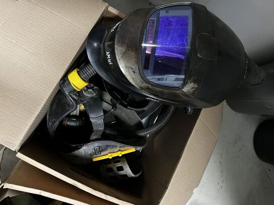 Div. Svejsemasker samt friskluftmasker