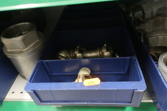 Hylde med div. Fittings