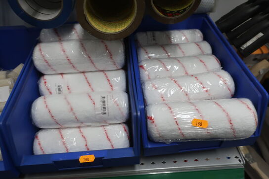 Div. Rørepinde samt malerruller