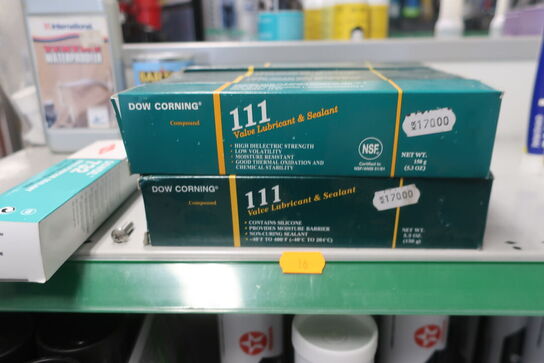 Hylde med div. Plejemidler