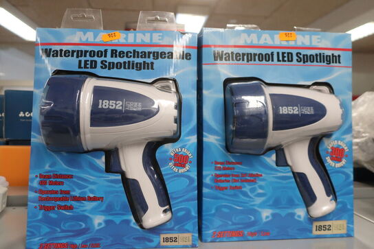 2 stk. LED-spotlight MARINE