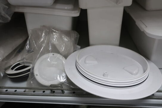 Hylde med div. varelager