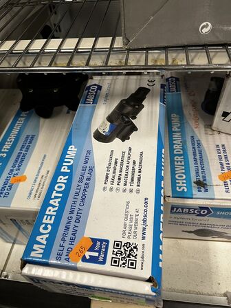 2 stk. pumper JABSCO