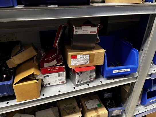 Indhold på 1 fag lagerreol