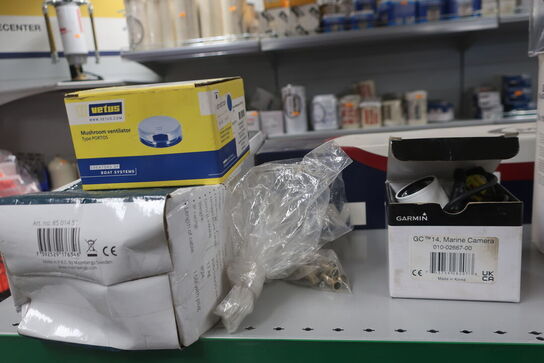 Hylde med div. varelager