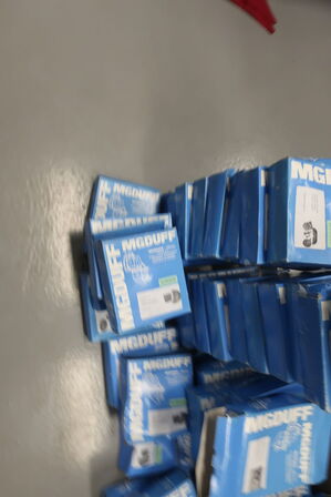 Div. Kasser med varelager MGDUFF