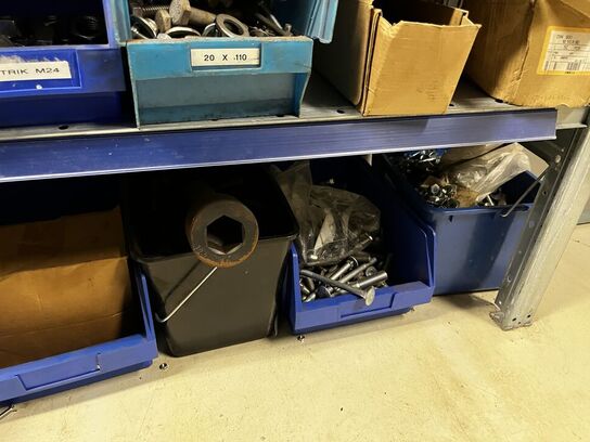 Indhold på 1 fag lagerreol