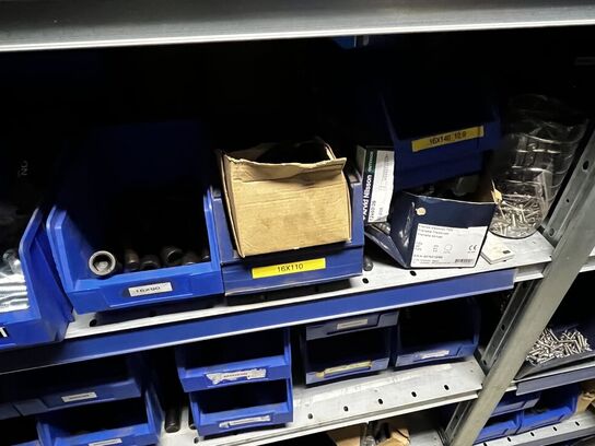 Indhold på 1 fag lagerreol