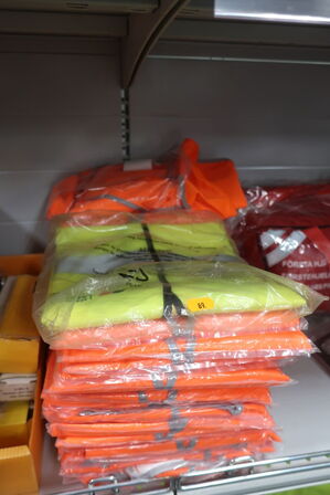 Div. Førstehjælpskit, sikkerhedsveste m.m.