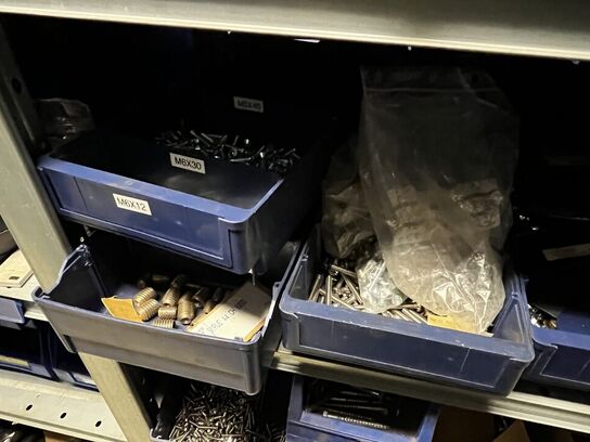 Indhold på 1 fag lagerreol