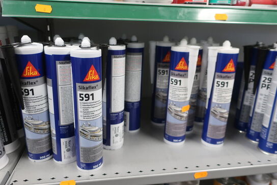 Hylde med div. Fugemasse SIKA