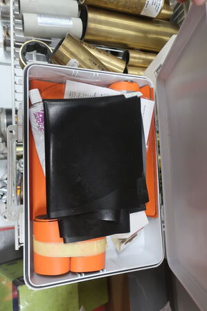 Hylde med div. varelager