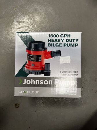 Pumpe JOHNSON PUMP 1600 GPH