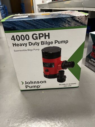 Pumpe JOHNSON PUMP 4000 GPH
