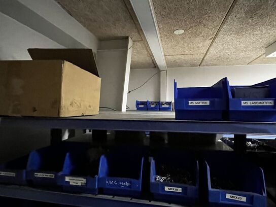 Indhold på 1 fag lagerreol