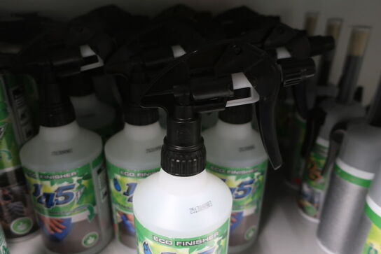 Hylde med div. Plejemidler