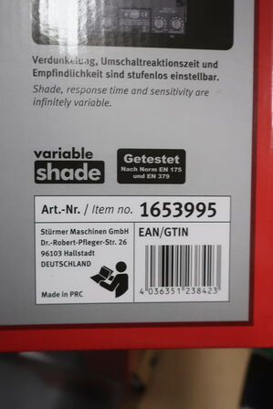 Svejsemaske SCHWEISKRAFT VarioProtect L-W