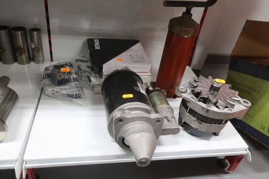 Hylde med div. varelager