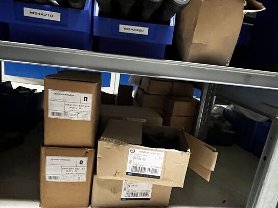 Indhold på 1 fag lagerreol