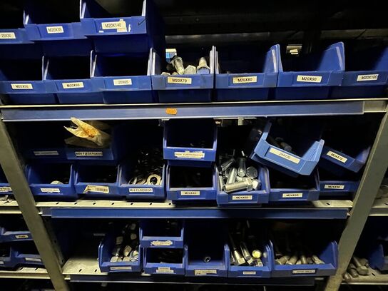 Indhold på 1 fag lagerreol