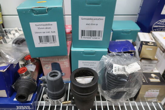 Hylde med div. Varelager VOLVO PENTA m.fl.