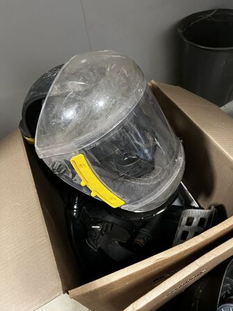 Div. Svejsemasker samt friskluftmasker