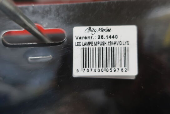 4 stk. LED-lamper PALBY MARINE