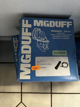 6 pakker varelager MGDUFF