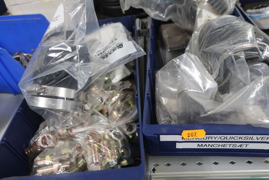 Hylde med div. varelager