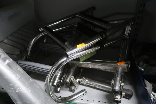 Div. Trappetrin/stiger samt Div. Varelager