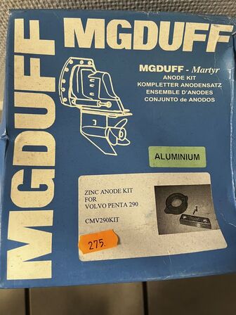 5 pakker varelager MGDUFF 