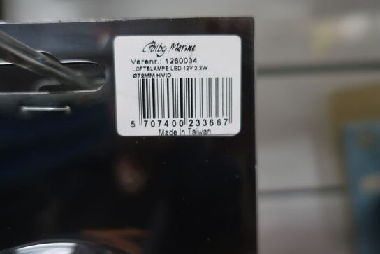 5 stk. LED-lamper PALBY MARINE