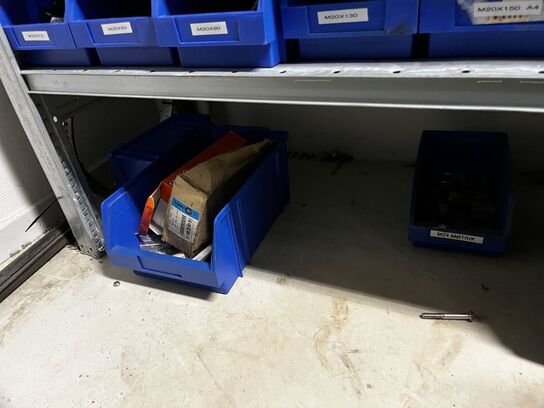 Indhold på 1 fag lagerreol