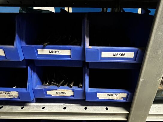 Indhold på 1 fag lagerreol