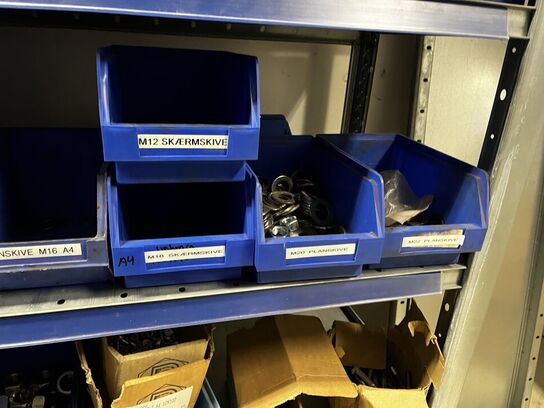 Indhold på 1 fag lagerreol