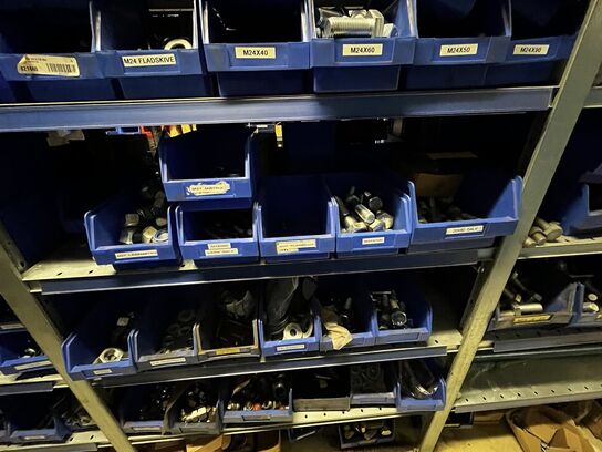 Indhold på 1 fag lagerreol