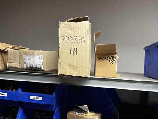 Indhold på 1 fag lagerreol