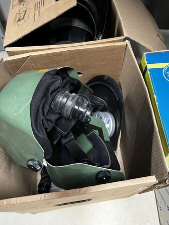 Div. Svejsemasker samt filtre