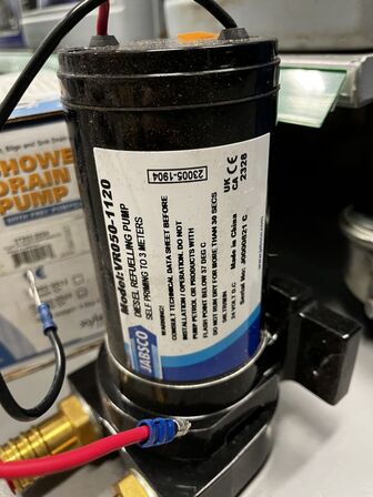 Pumpe JABSCO VR050-1120