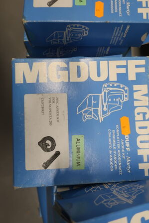 21 kasser varelager MGDUFF