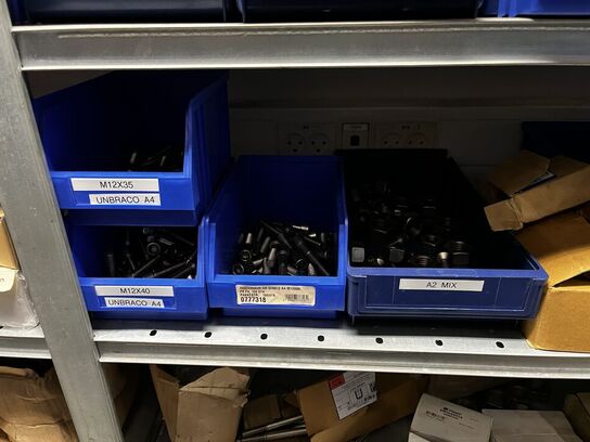 Indhold på 1 fag lagerreol