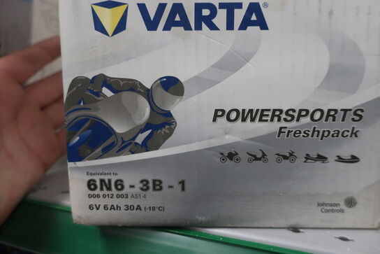 3 pakker varelager VARTA Poersports FreshPack
